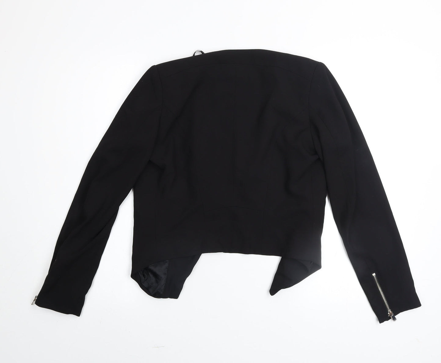 H&M Women’s Black Blazer Jacket Size 8 Classic Lightweight
