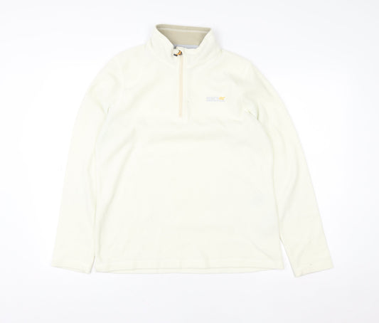 Womens UK 12 Regular Regatta Beige Pullover Sweatshirt
