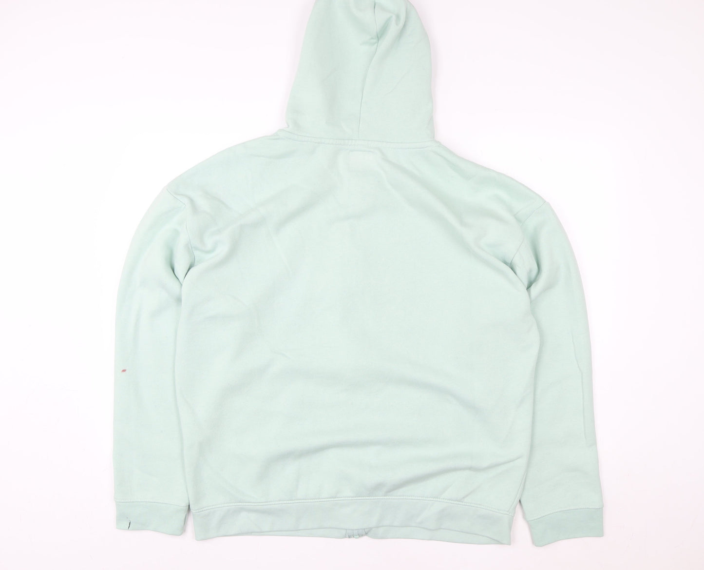Womens UK L Regular Bench Green Full Zip Hoodie