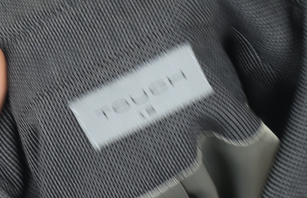 Touch Men’s Grey Classic Overcoat L 42in Lined Formal Business Wear