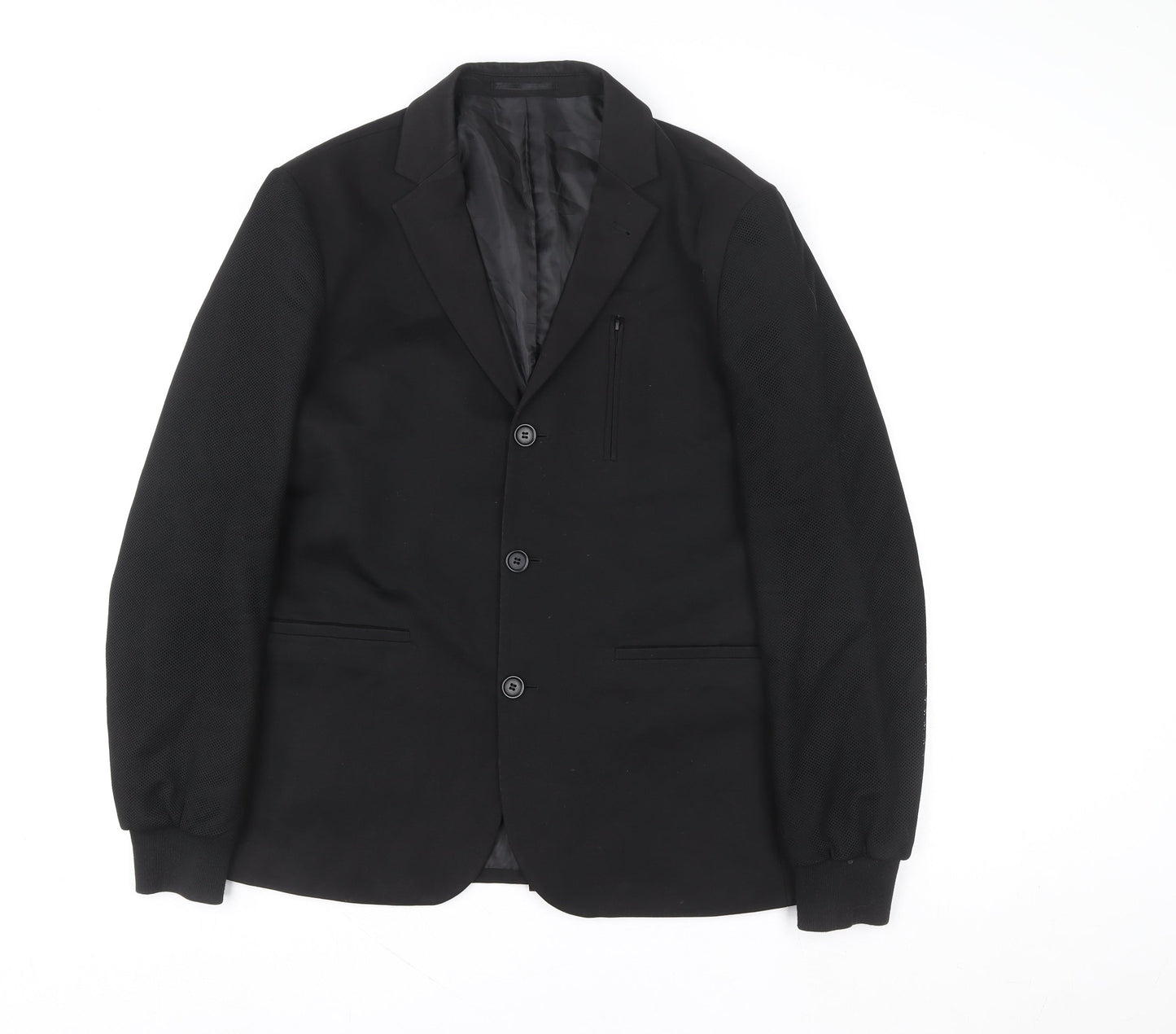 ASOS Women's Black Slim Fit Blazer Jacket Size 14
