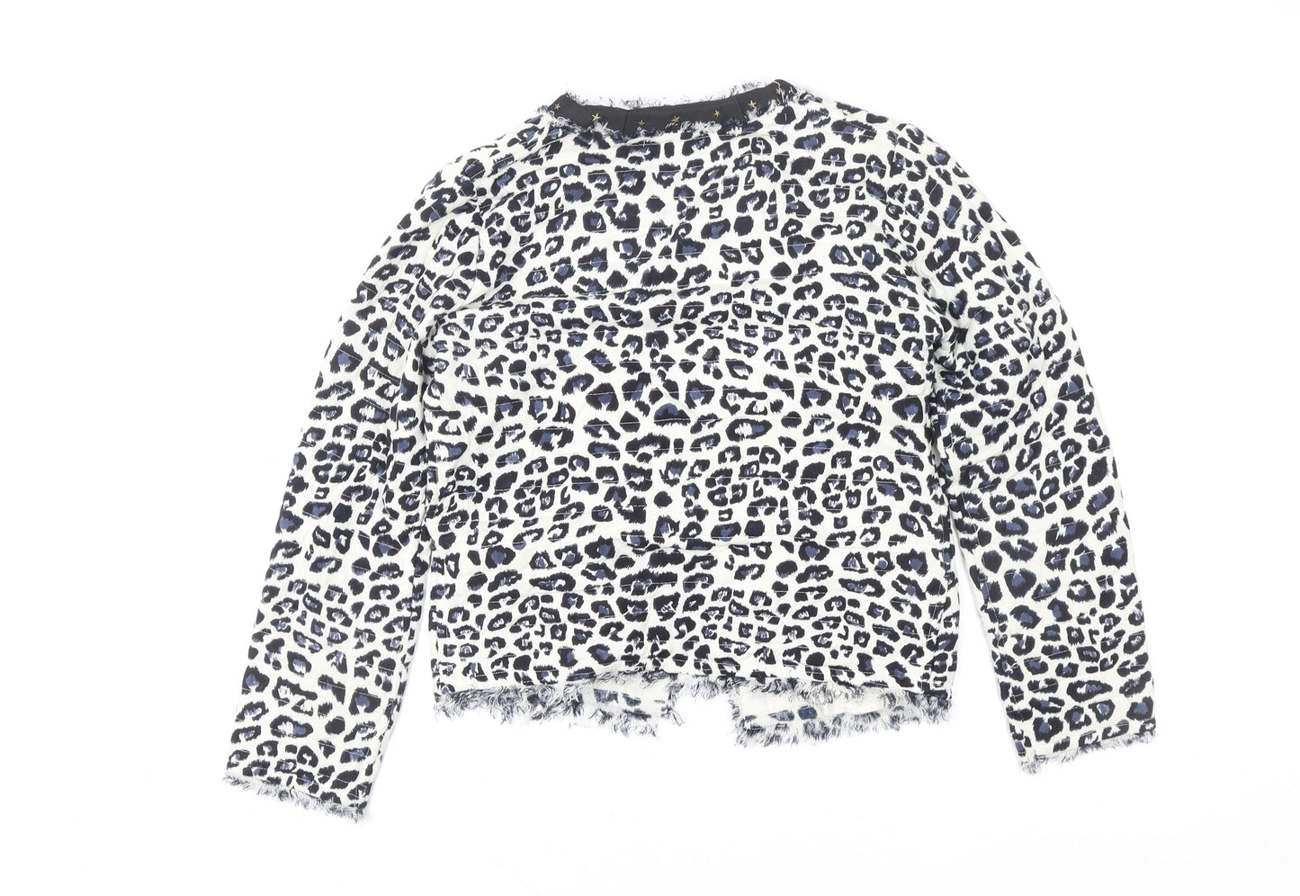 Rika Women's Multicoloured Animal Print Short Jacket Size S