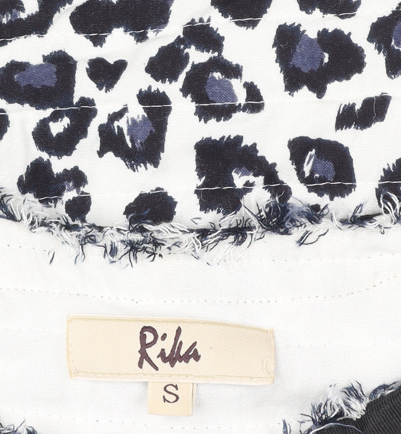 Rika Women's Multicoloured Animal Print Short Jacket Size S