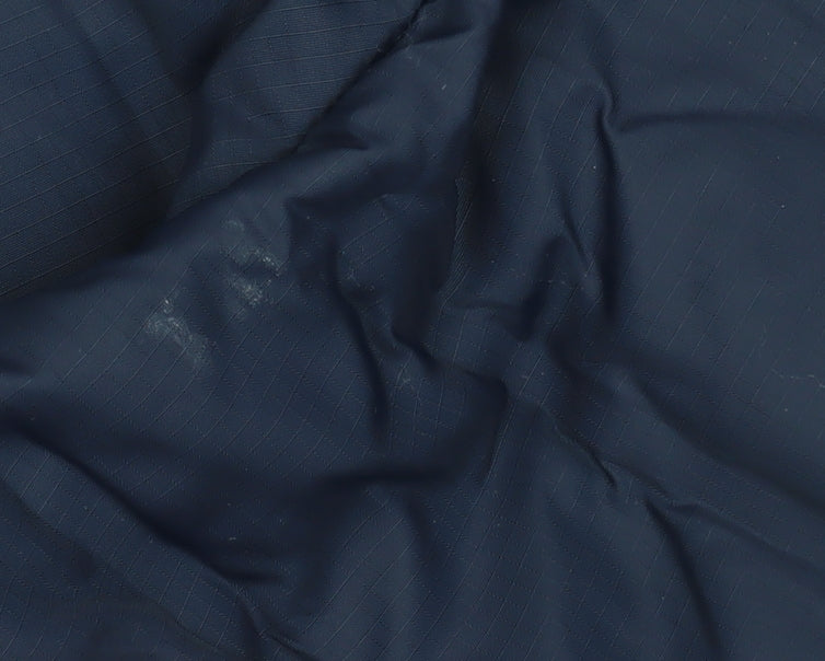 Lyle & Scott Men's Blue Puffer Jacket Size L Nylon Winter Casual