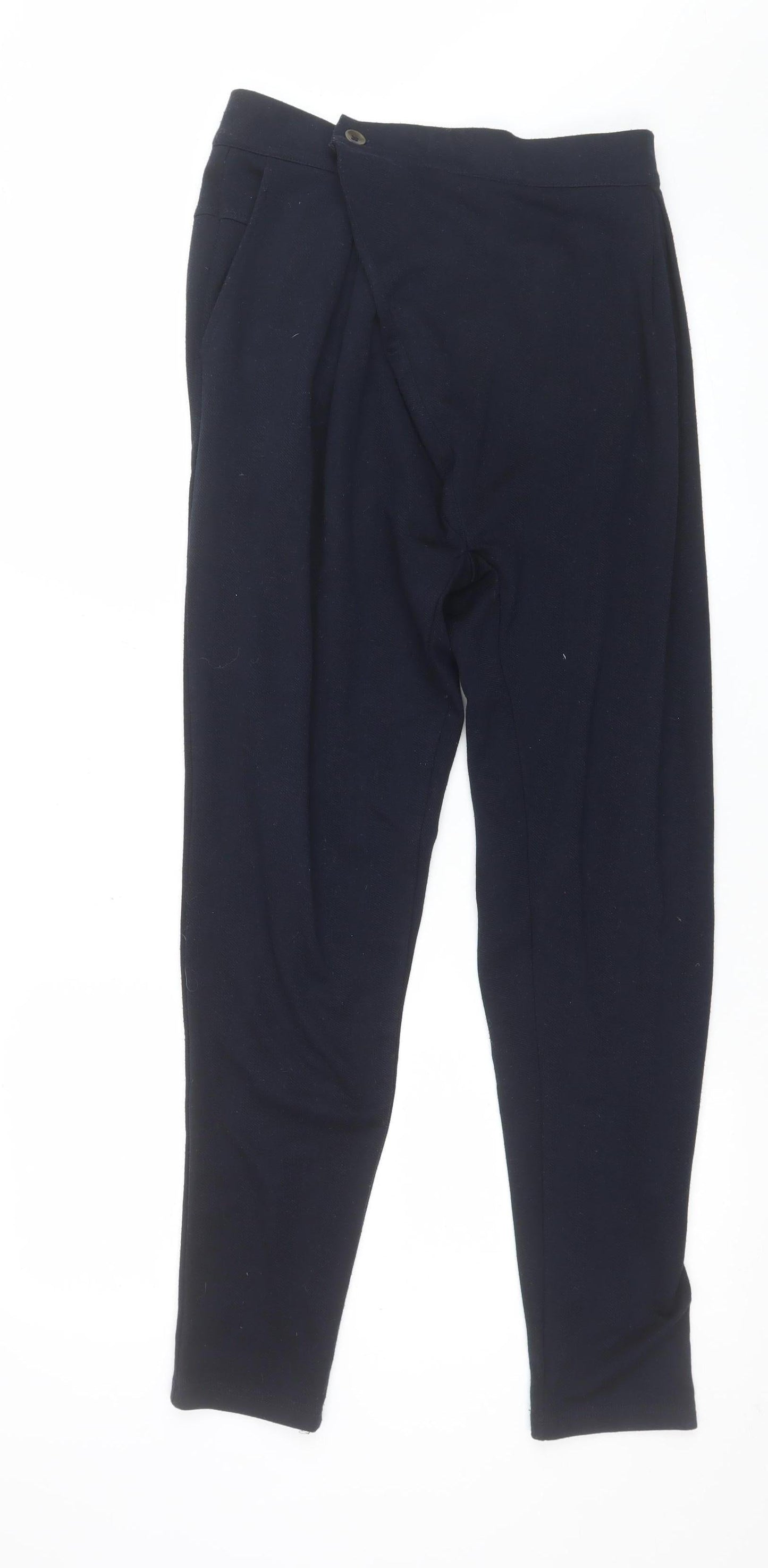 Zara Man Black Slim Fit Chino Trousers Men's M 31in Waist