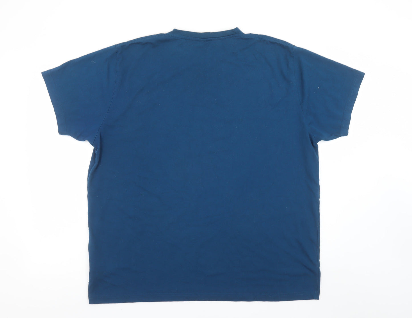 Mens UK Size 2XL Trespass Blue  Cotton T-Shirt