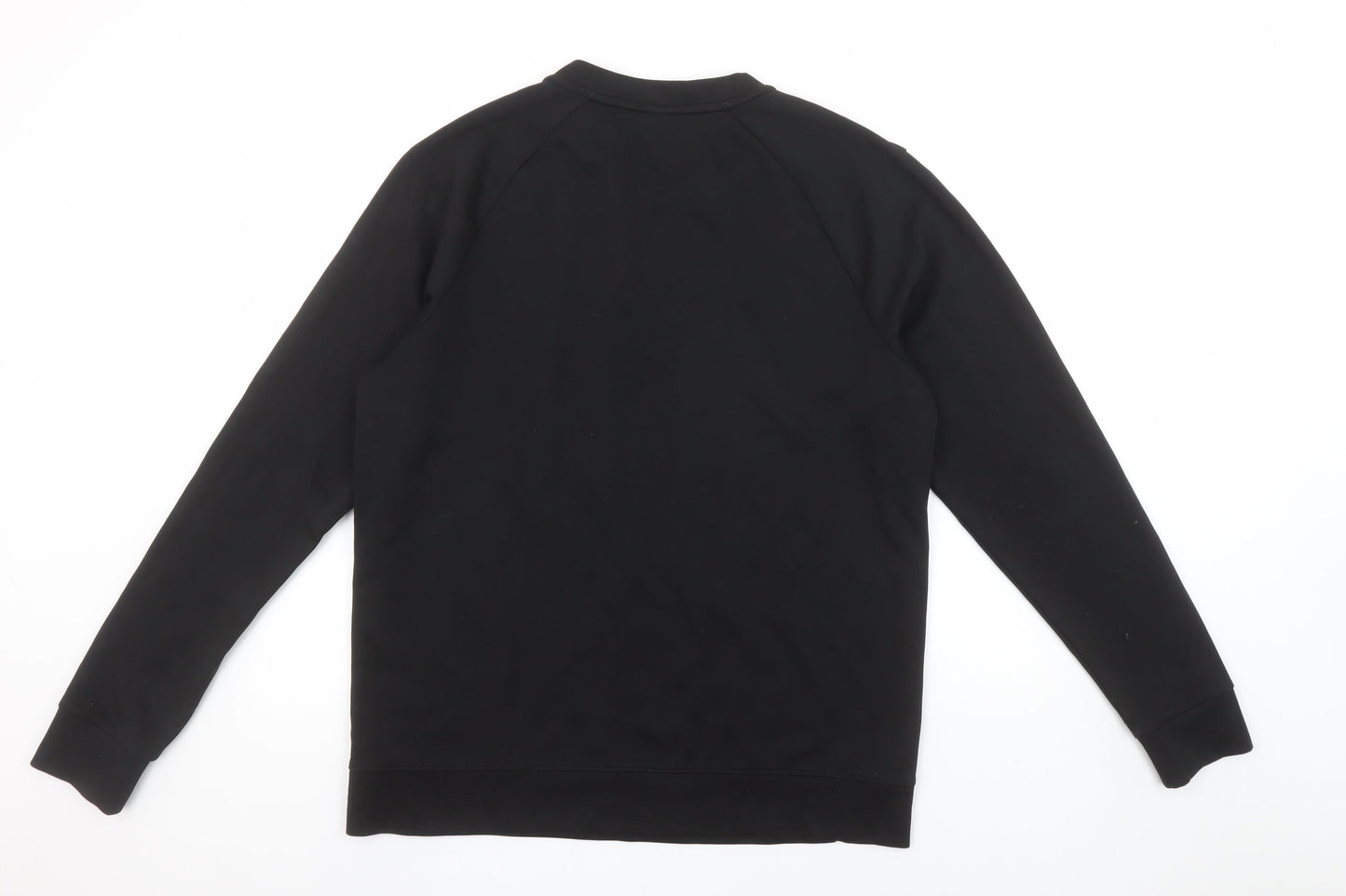 BOSS Mens Black Crew Neck Sweatshirt Medium Regular Fit