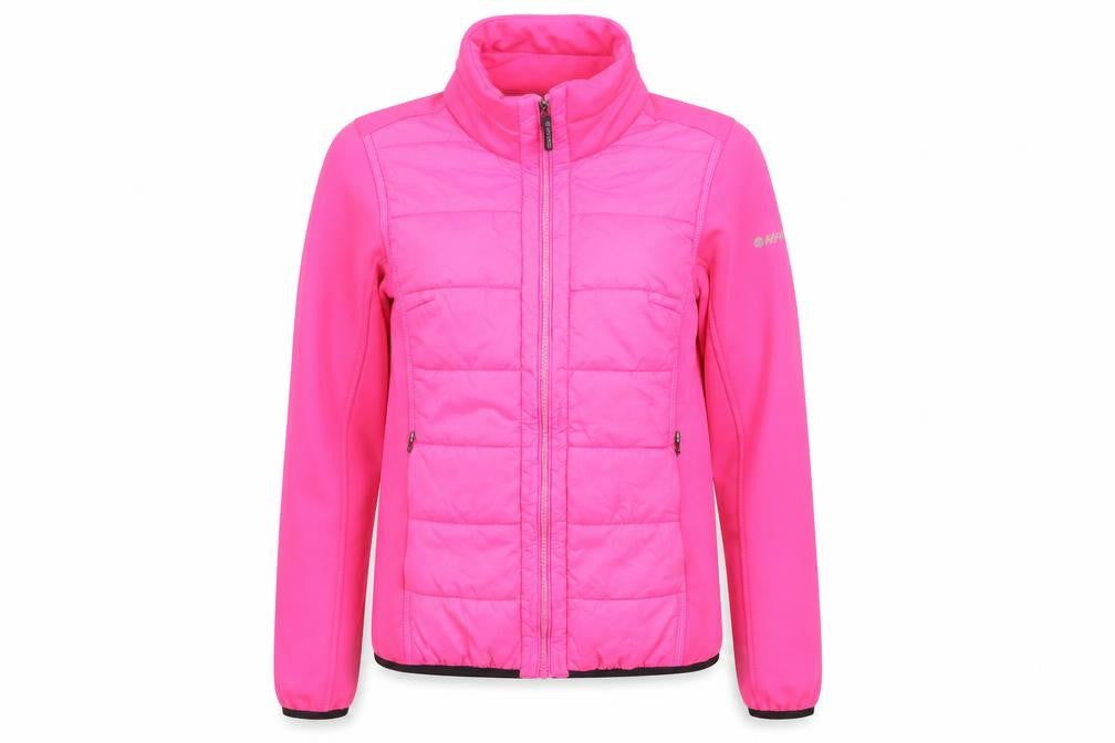 Hi-Tec Womens Pink XS Softshell Puffer Jacket