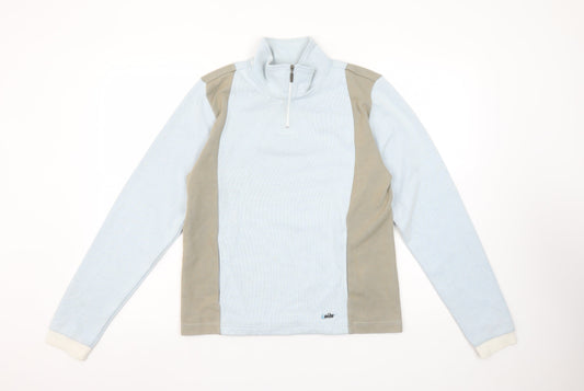 Womens UK M Regular Nike Blue Pullover Sweatshirt