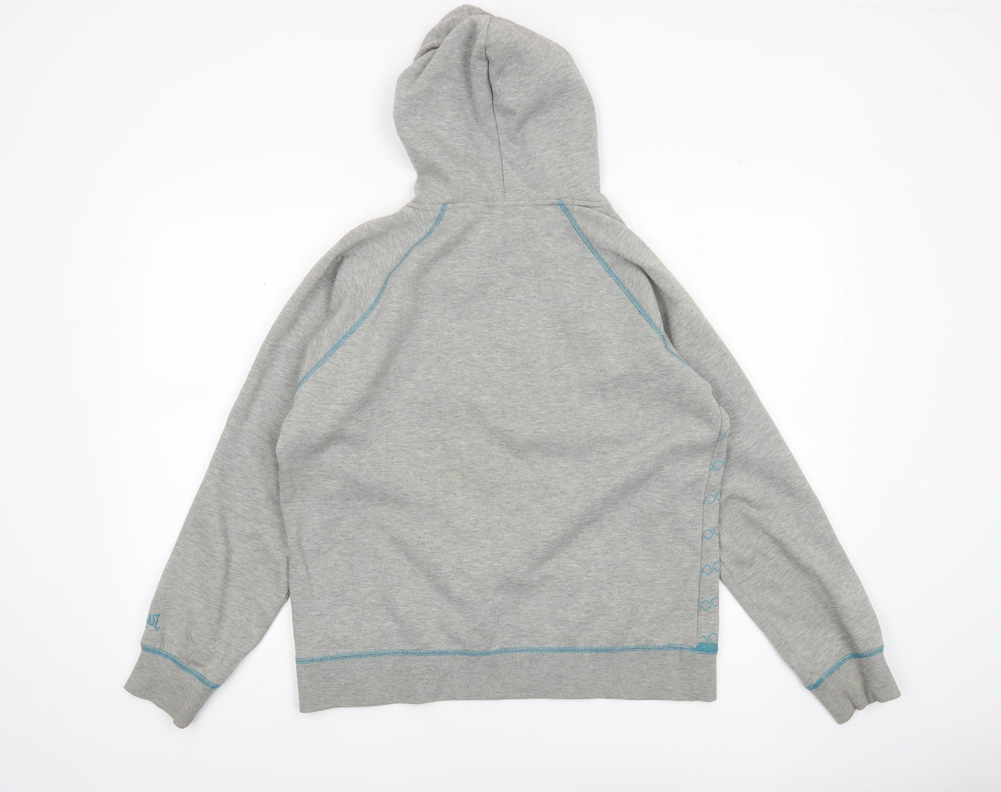 Everlast Women's Grey Blue NYC Bronx Sequin Hoodie Size 16