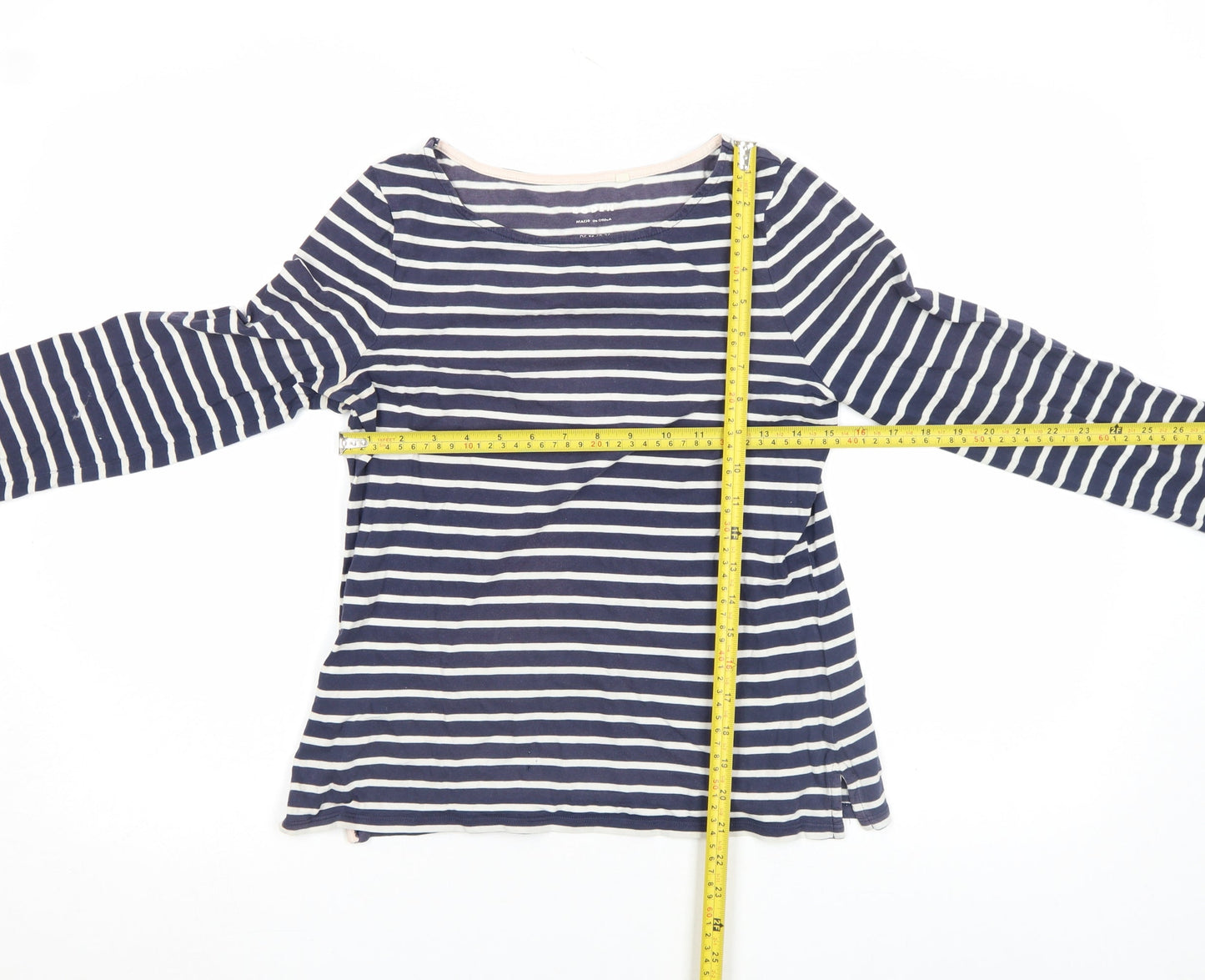 Womens UK Size 10 Boden Blue 100% Cotton T-Shirt