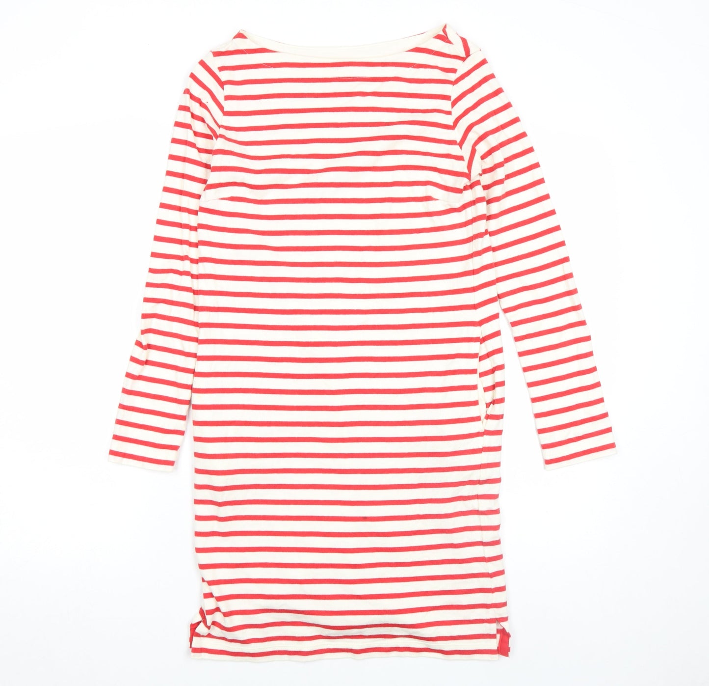 Uniqlo Womens Multicoloured XS Long Sleeve Striped Shift Dress