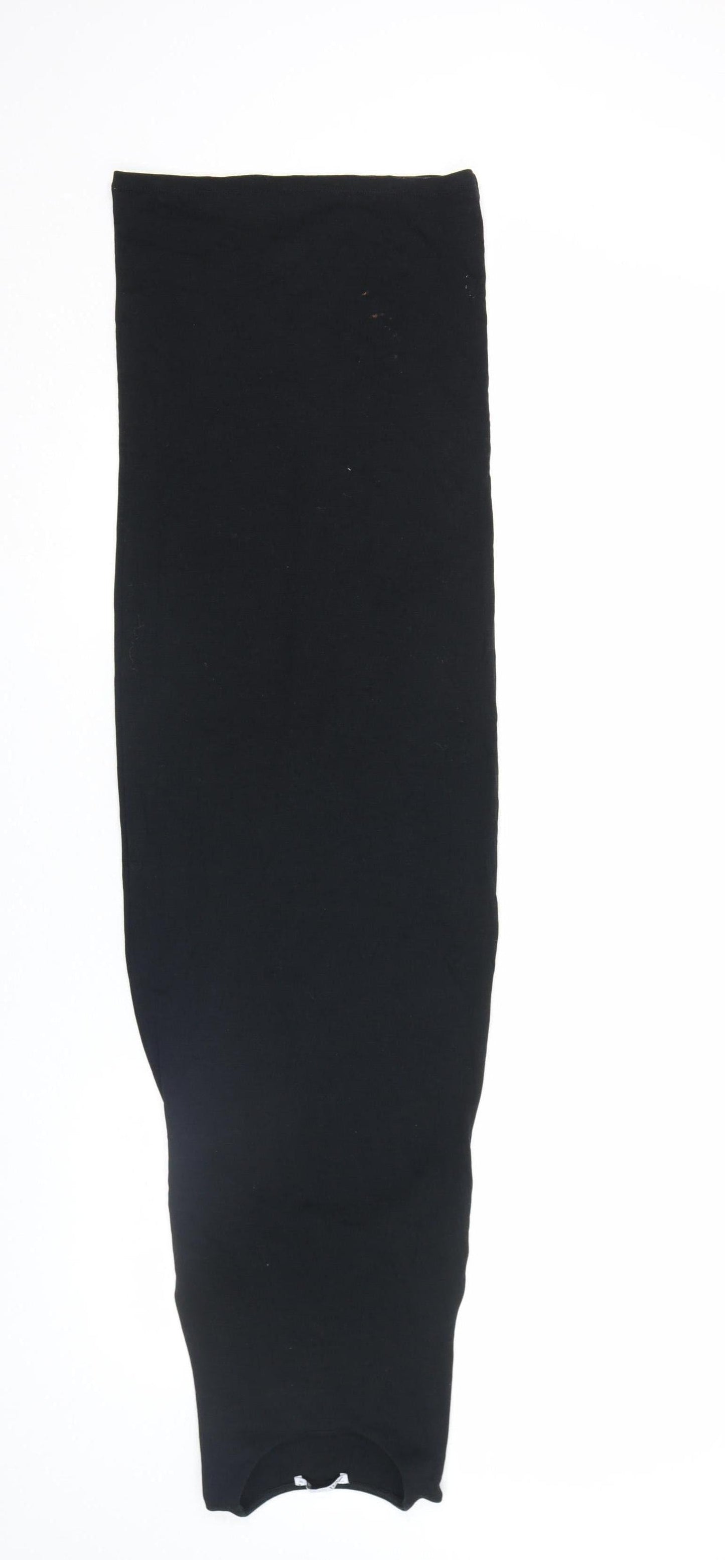 ZARA Women’s Black Sleeveless Bodycon Midi Dress Size S