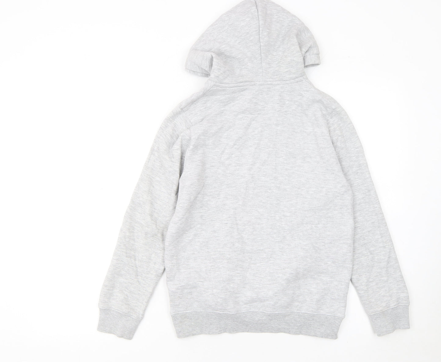 McKenzie Girls Grey Pullover Hoodie 12-13 Years Logo Fleece Sweatshirt