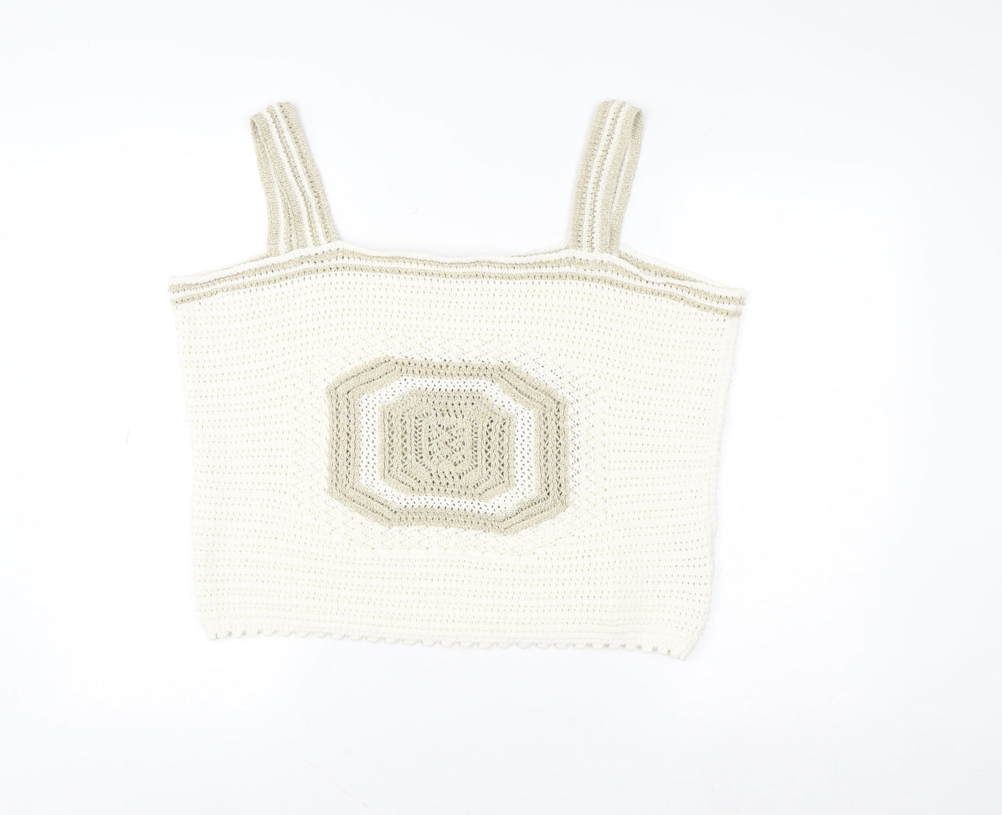 Marks and Spencer Women’s Ivory Crochet Camisole Tank Top XL