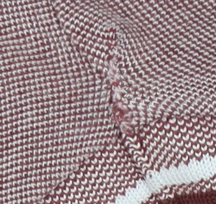 Fred Perry Men’s Brown Slim Fit Cotton Short Sleeve Polo Shirt Size S