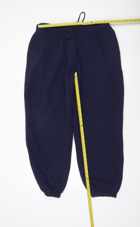 R&R Sport Men's Navy Blue Large Sweatpants Jogger Trousers