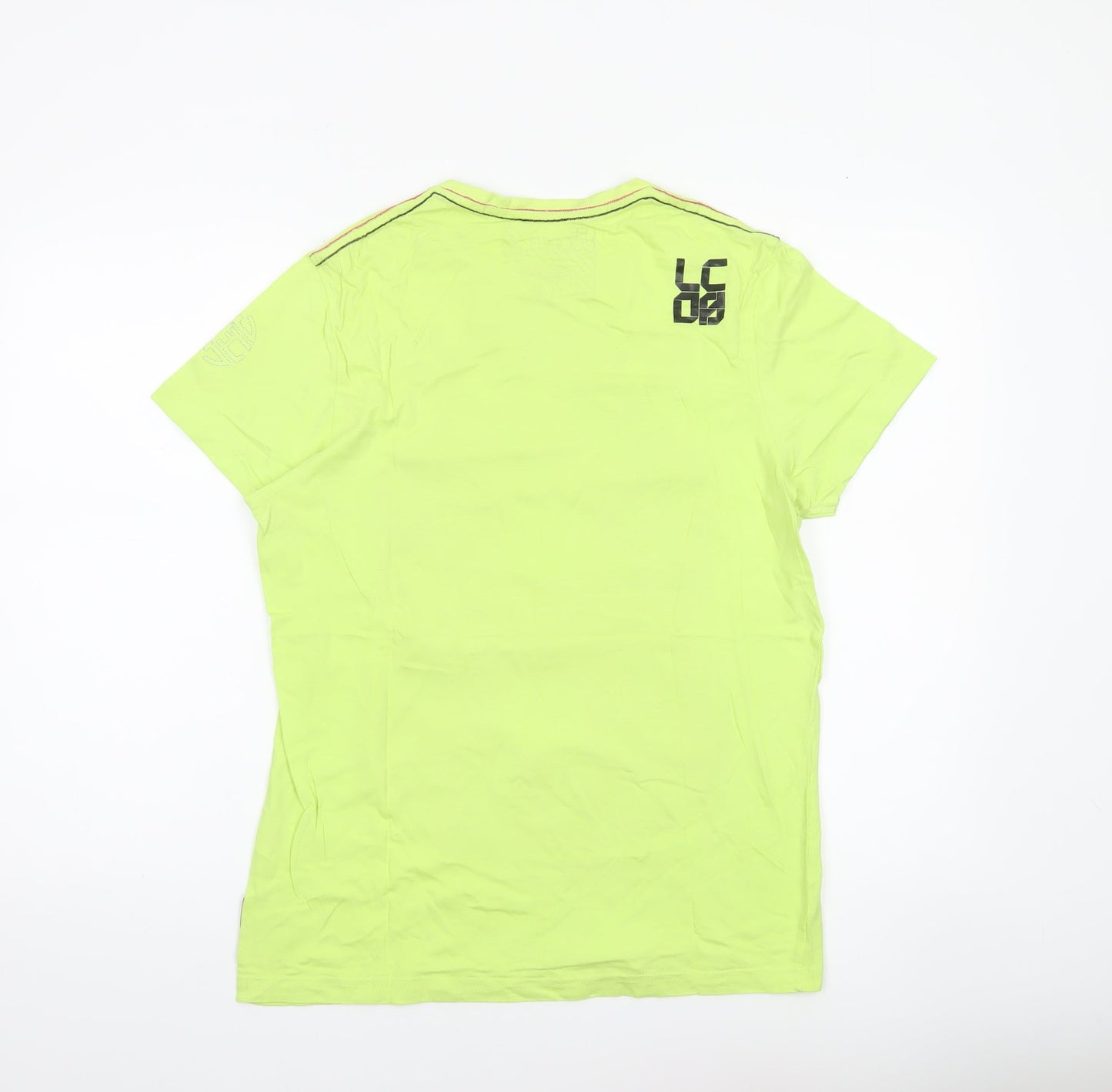 Mens UK Size M Lee Cooper Green  Cotton T-Shirt