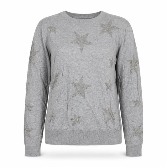 Womens UK XS Regular Superdry Grey Pullover Tight-Knit