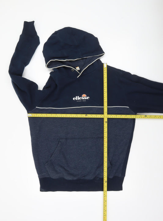 Mens UK M Regular ellesse Blue Pullover Hoodie