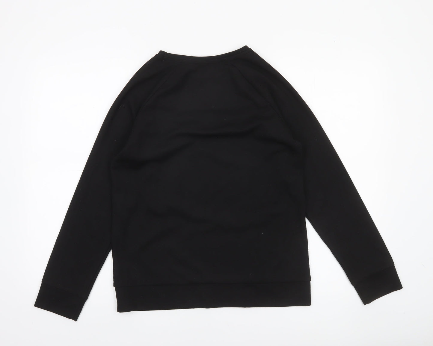 Papaya Woman Black & White Stripe Panel Sweatshirt Size 8
