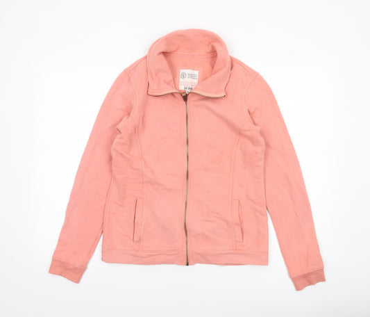 Womens UK Size 10 Regular Fat Face Pink Cotton Blend Jacket