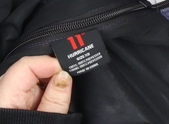 11 Degrees Men’s Blue Hooded Anorak Jacket XS Water Resistant Lightweight
