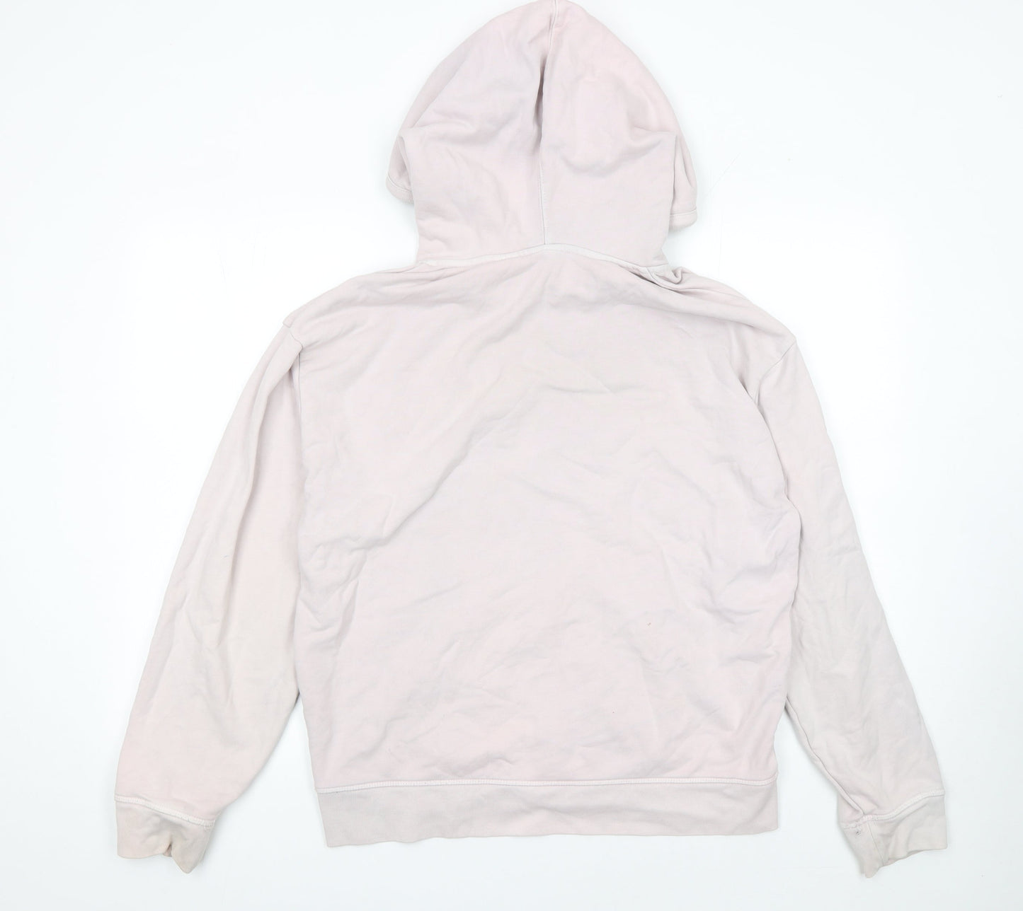 Womens UK L Regular Levi's Pink Full Zip Hoodie