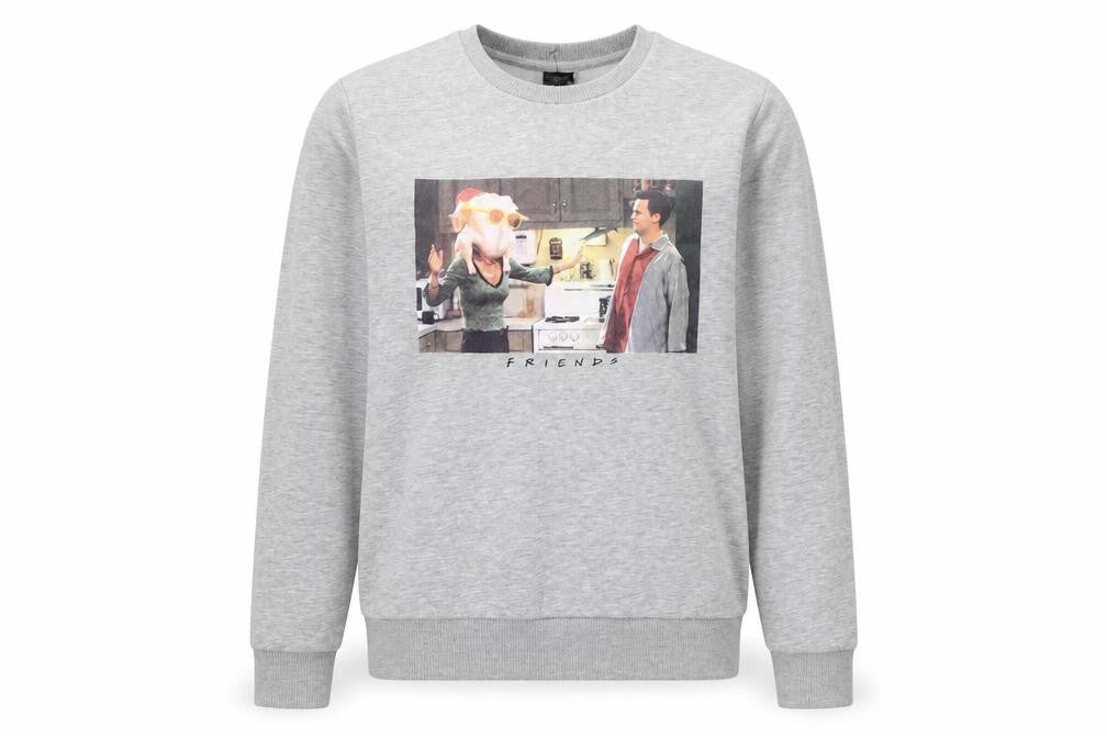 Friends The TV Series Grey Graphic Print Sweatshirt Women S