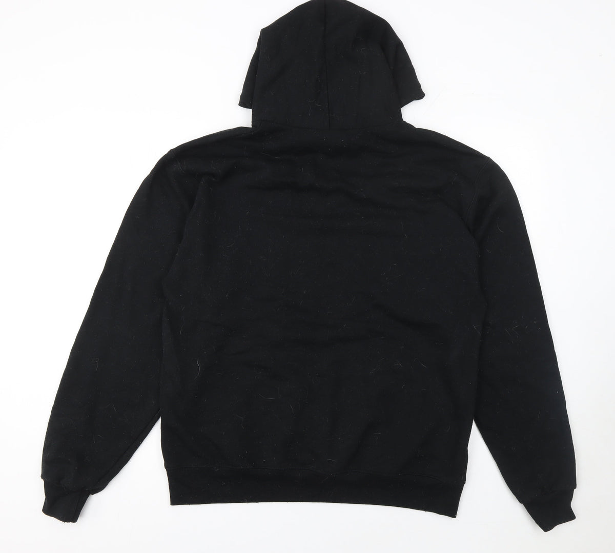 Mens UK L Regular Champion Black Pullover Hoodie