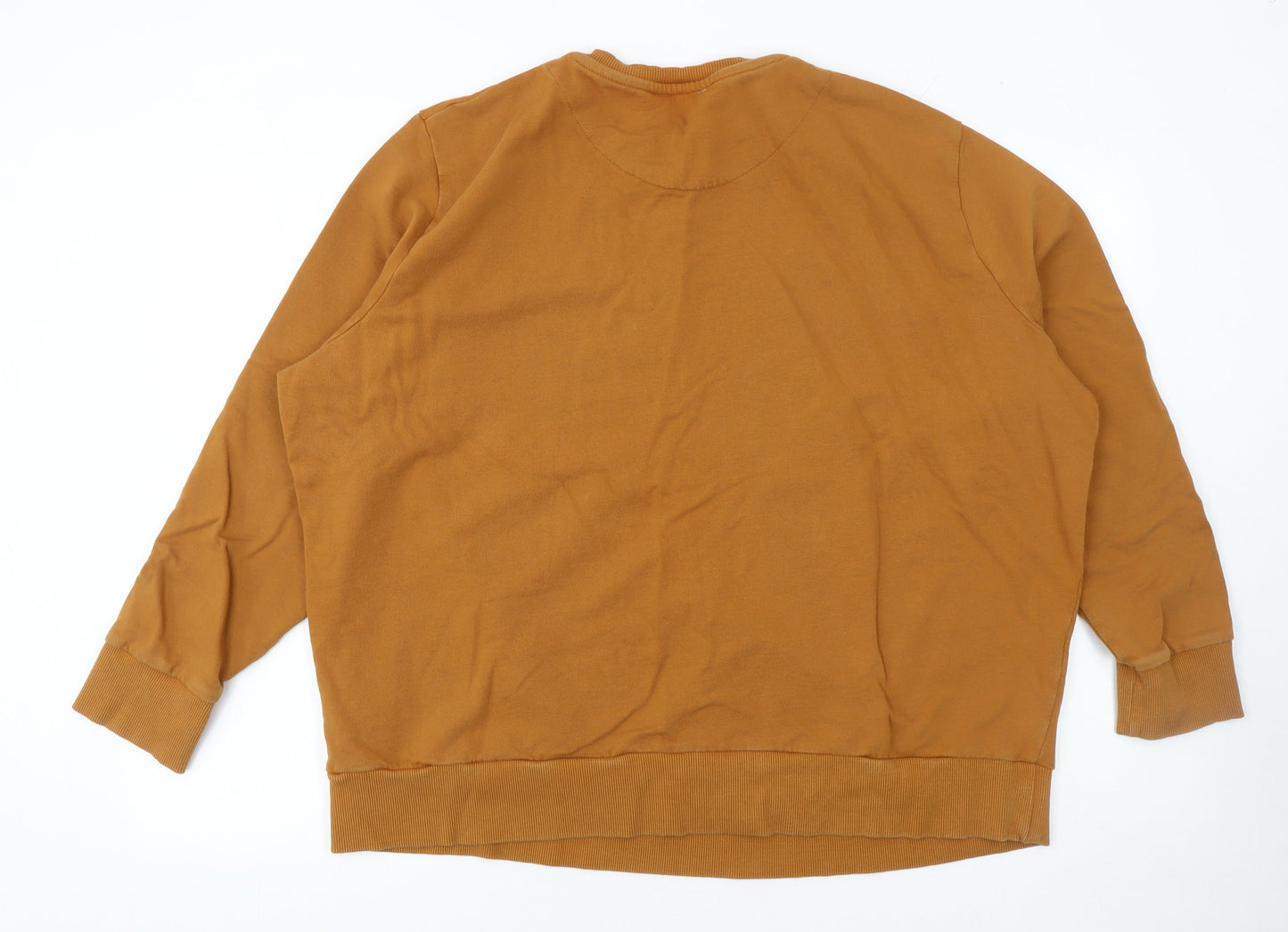 Simply Be Women’s Brown Paisley Graphic Pullover Sweatshirt Size 22