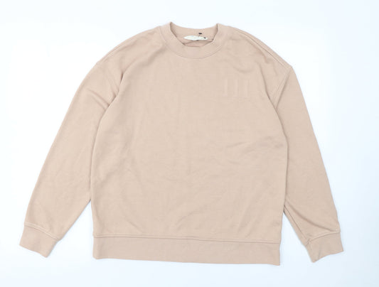 Primark Women’s Beige Pullover Sweatshirt XS Cotton Blend