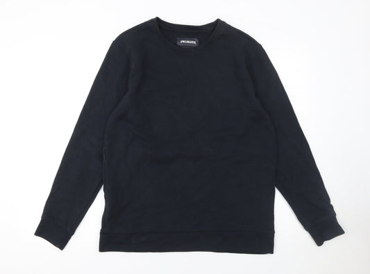 Specialized Mens Black Medium Pullover Sweatshirt Cotton Blend