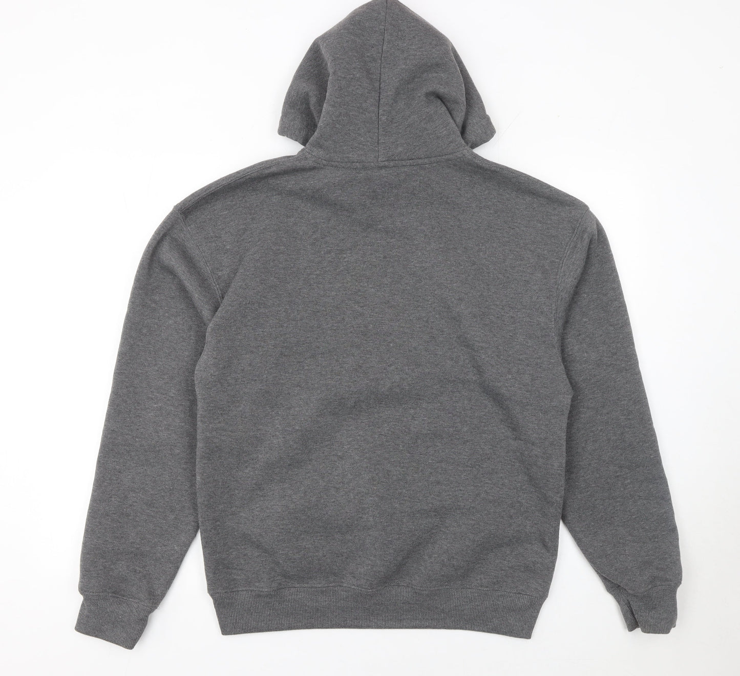 Teepee Mens Grey Vancouver Pullover Hoodie Small Fleece Graphic