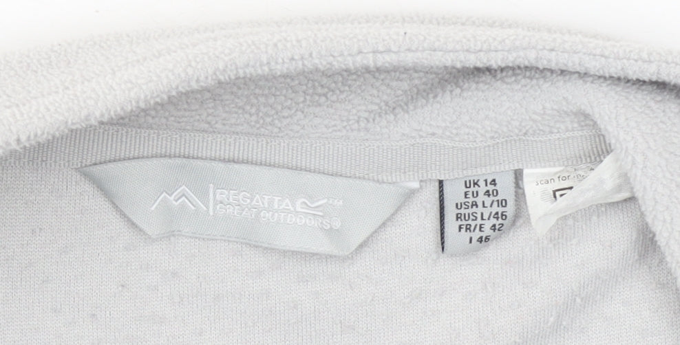 Womens UK 14 Regular Regatta Grey Pullover Sweatshirt