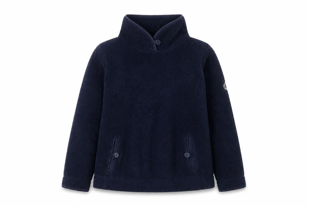 Regatta Great Outdoors Women Navy Fleece Pullover Sweatshirt UK 16