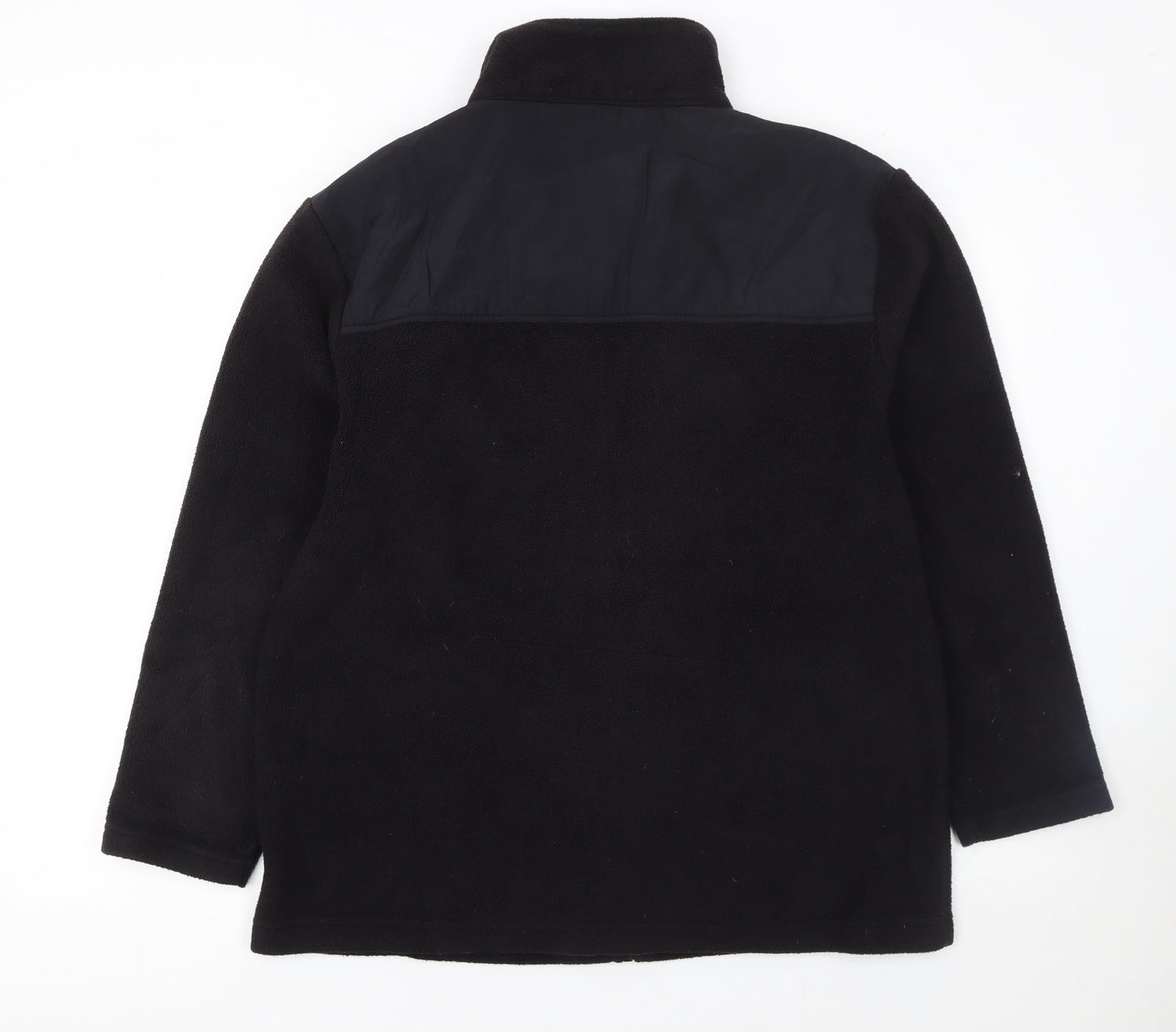 Bonmarché Womens Black Fleece Full Zip Jacket Size M