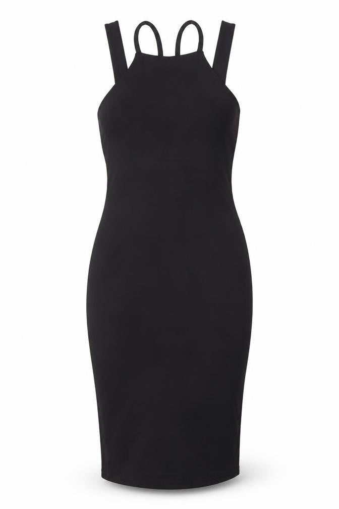 boohooMAN Boohoo Night Women's Black Size 6 Bodycon Sleeveless Midi Dress