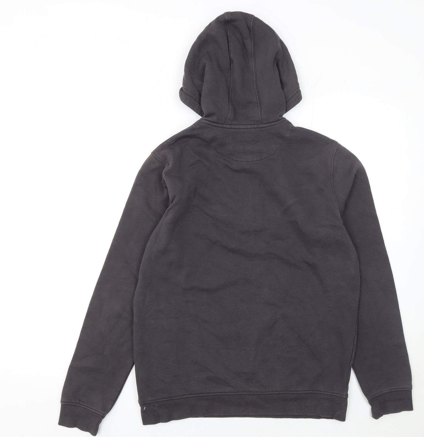 Mens UK S Regular U.S. Polo Assn. Black 1/2 Zip Hoodie