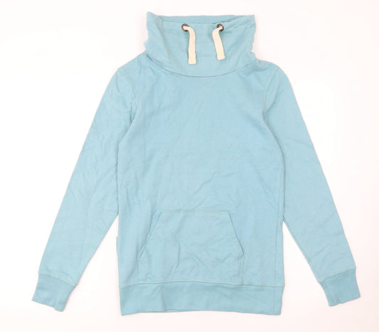 Womens UK 8 Regular Mountain Warehouse Blue Pullover Hoodie