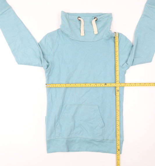 Womens UK 8 Regular Mountain Warehouse Blue Pullover Hoodie