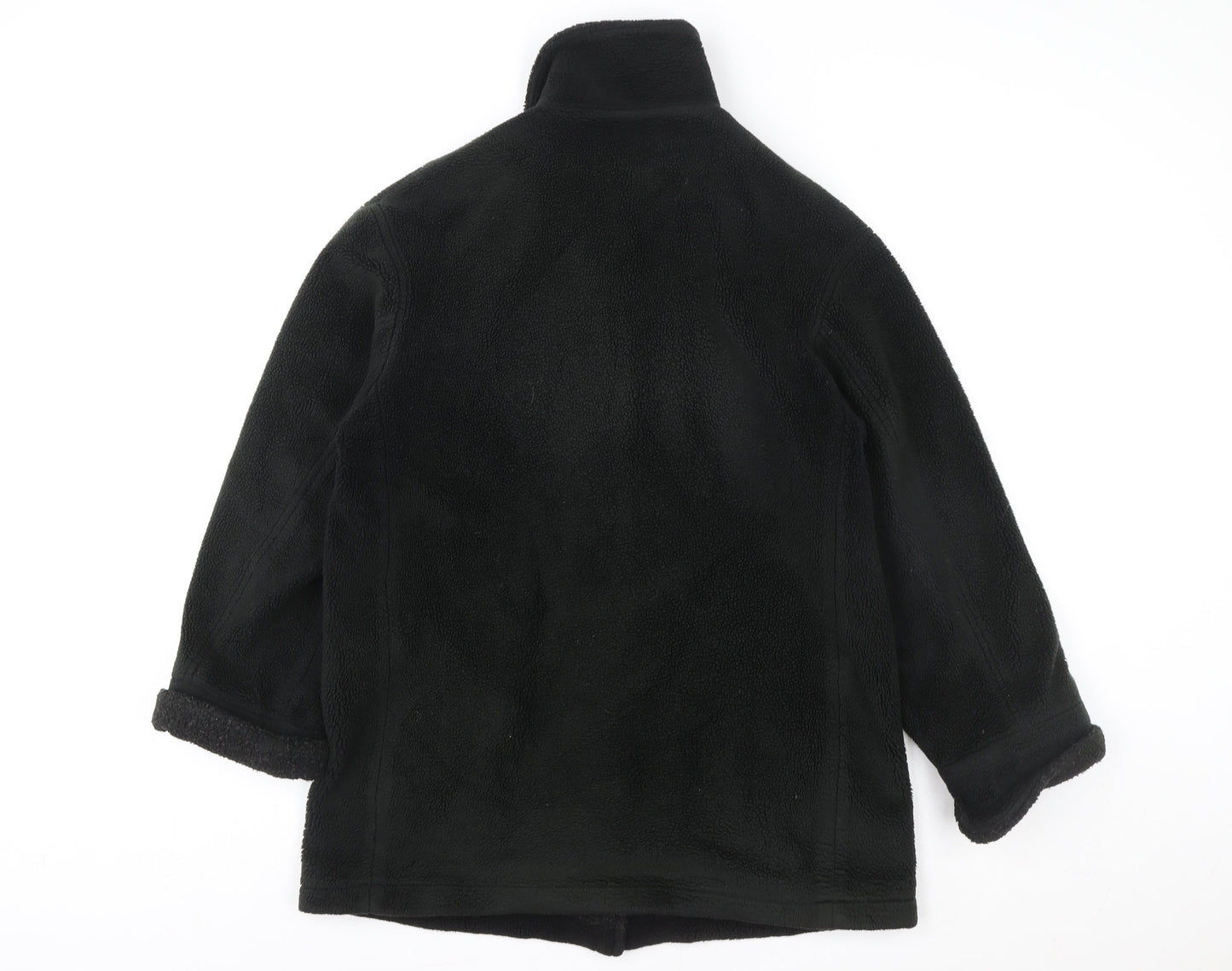 Forecaster Men's Black XS Fleece Overcoat with Button Closure