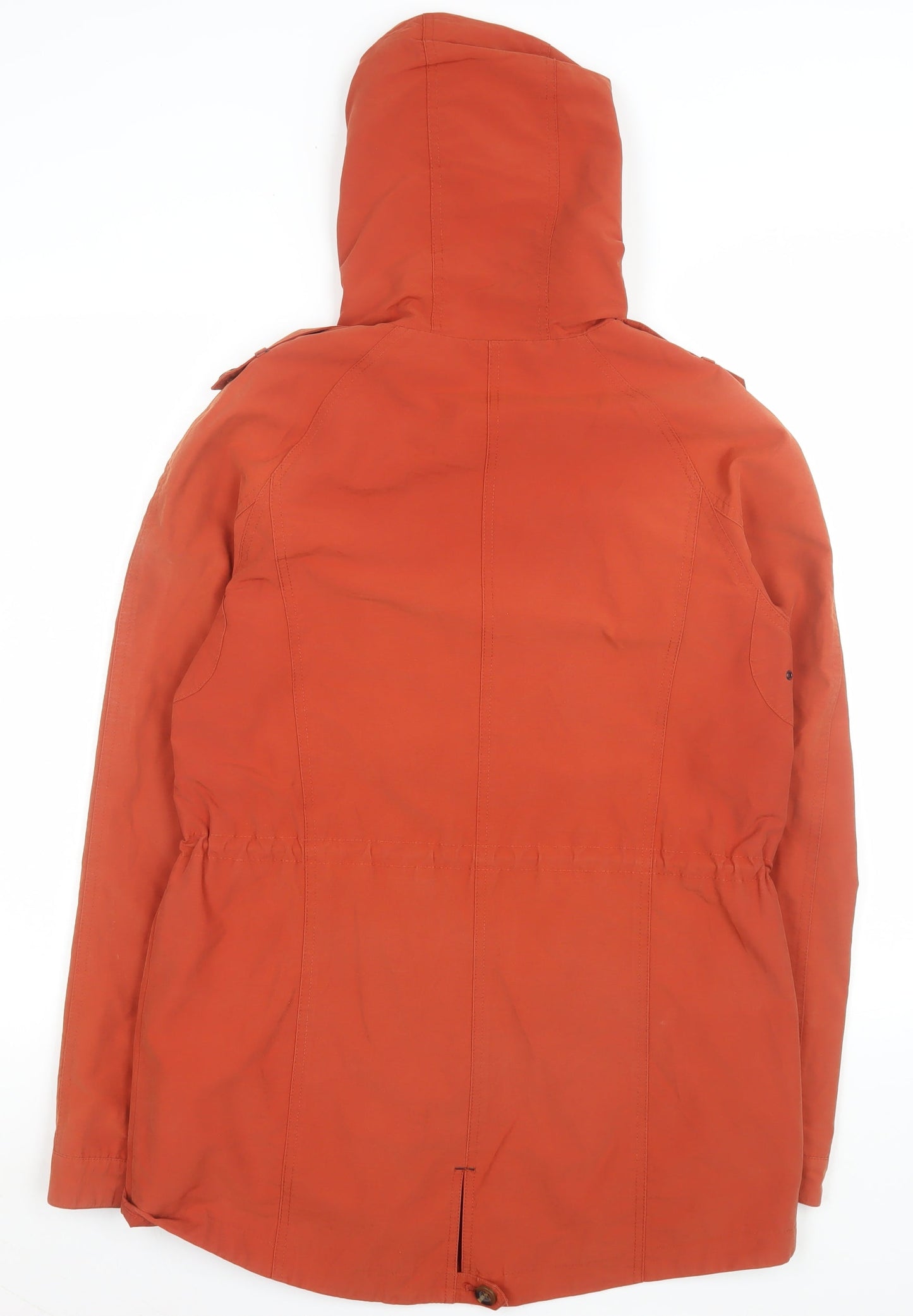 Marks and Spencer Women’s Orange Hooded Parka Jacket Size 10