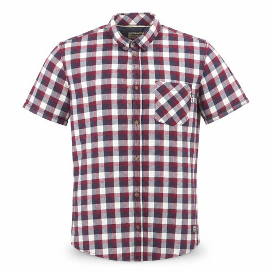 Jack & Jones Men’s Multicoloured Check Cotton Short Sleeve Shirt Size M