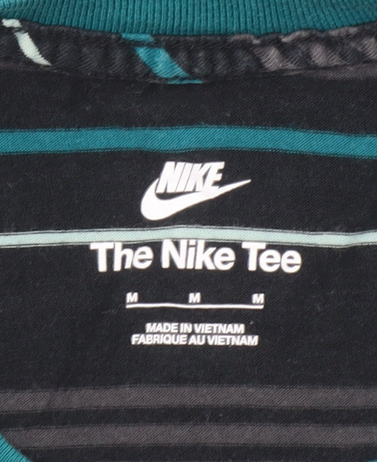 Mens UK Size M Nike Black  Cotton T-Shirt