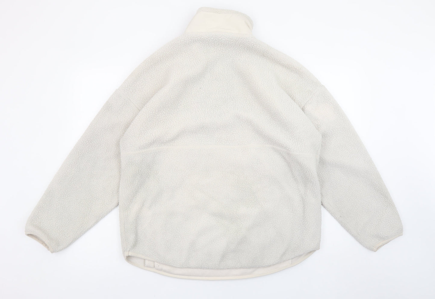Dunnes Stores Women's Cream Fleece Pullover Sweatshirt Medium