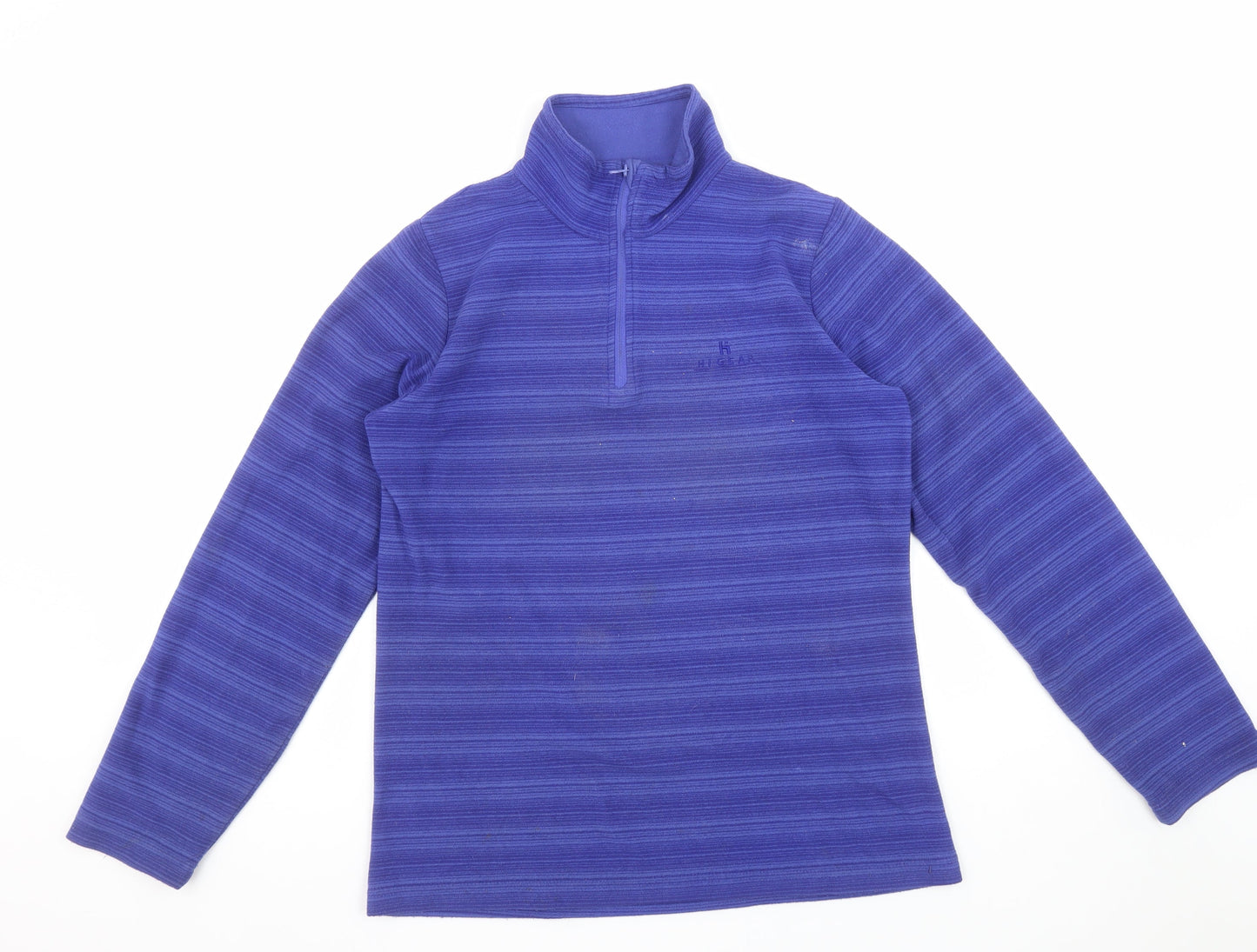 Hi Gear Women's Blue Size 10 1/2 Zip Fleece Sweatshirt