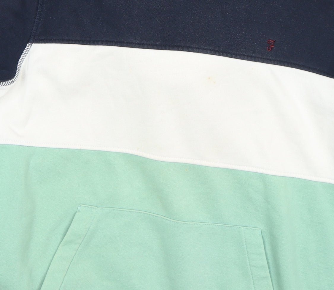 Mens UK L Regular Farah Multicoloured Pullover Hoodie
