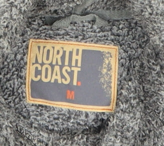 Marks and Spencer North Coast Grey Fleece High Neck Pullover Sweatshirt Mens M