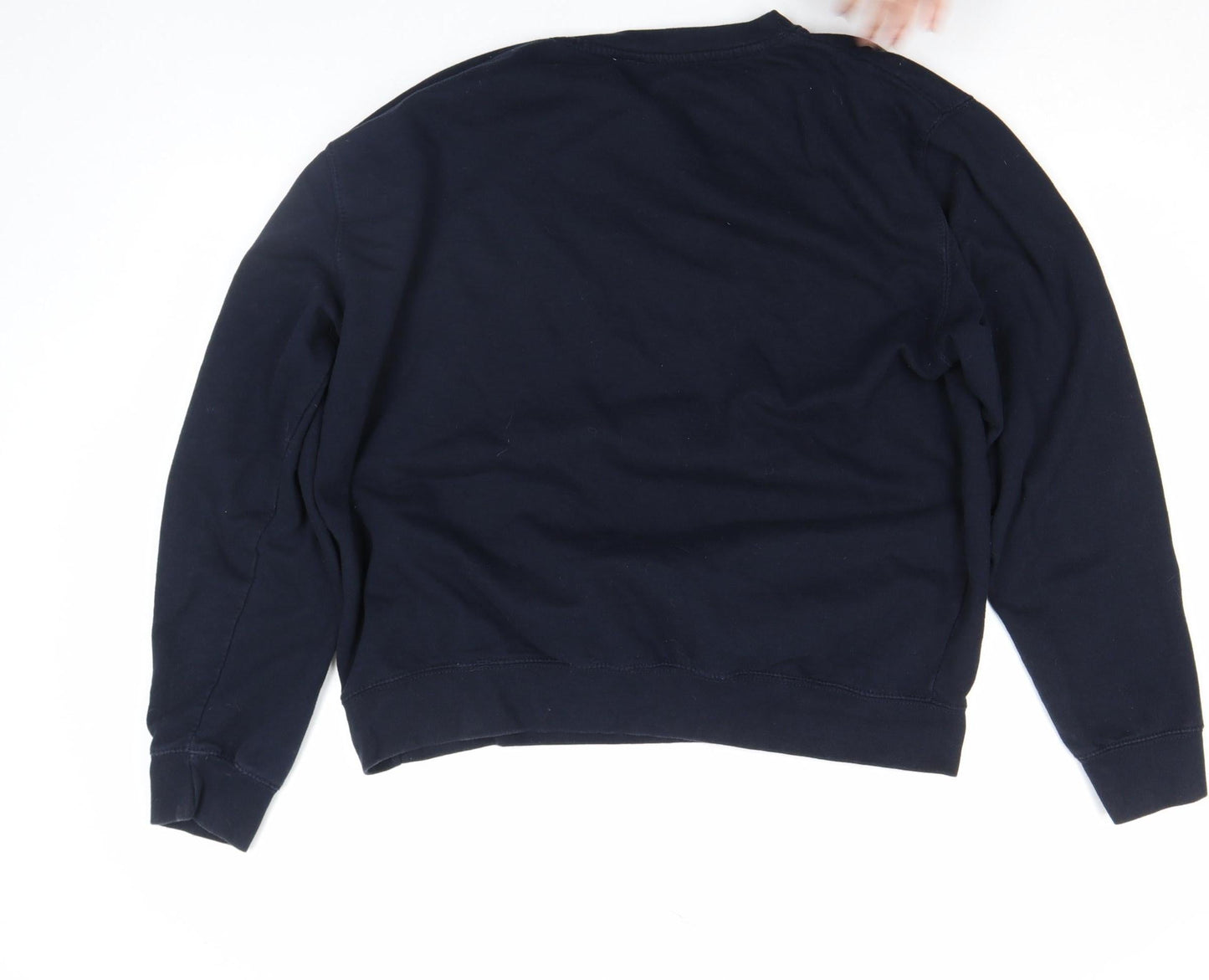 Harper & Lewis Women's Blue Cotton Crew Neck Sweatshirt L